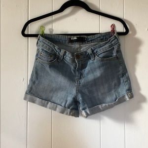 BDG light blue jean shorts